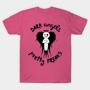 Dark Angels & Pretty Freaks Logo T-Shirt